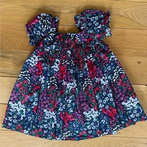 Janie and Jack Multicolor Floral Dress